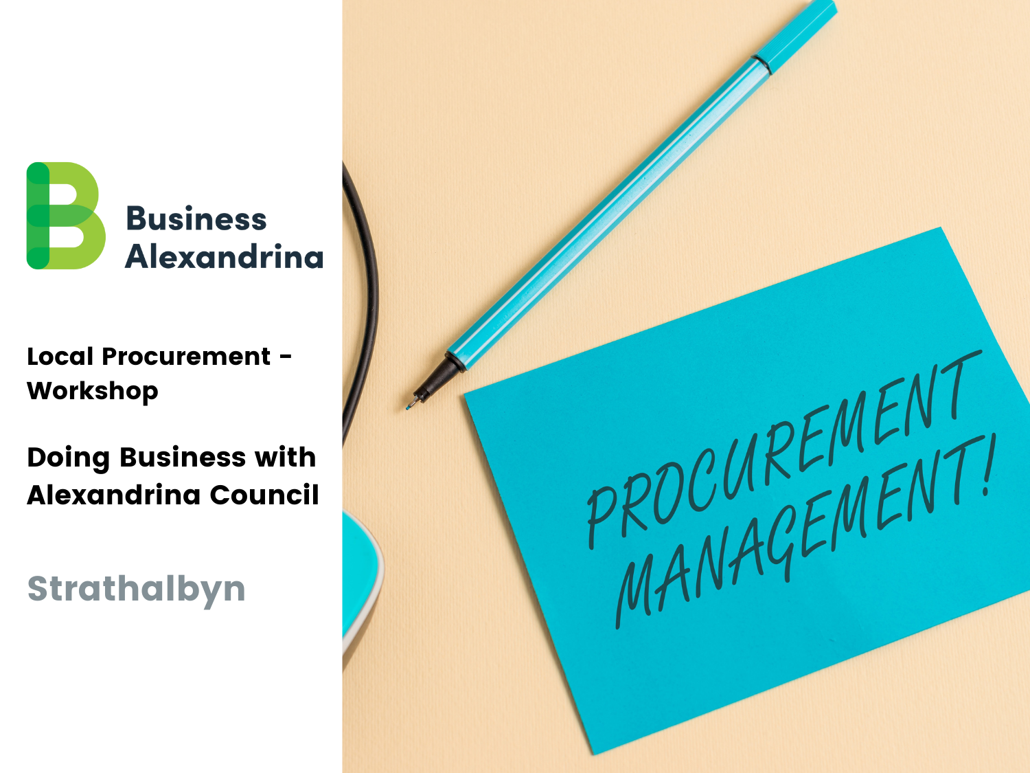 Procurement Workshop - Alexandrina Council (Strathalbyn)
